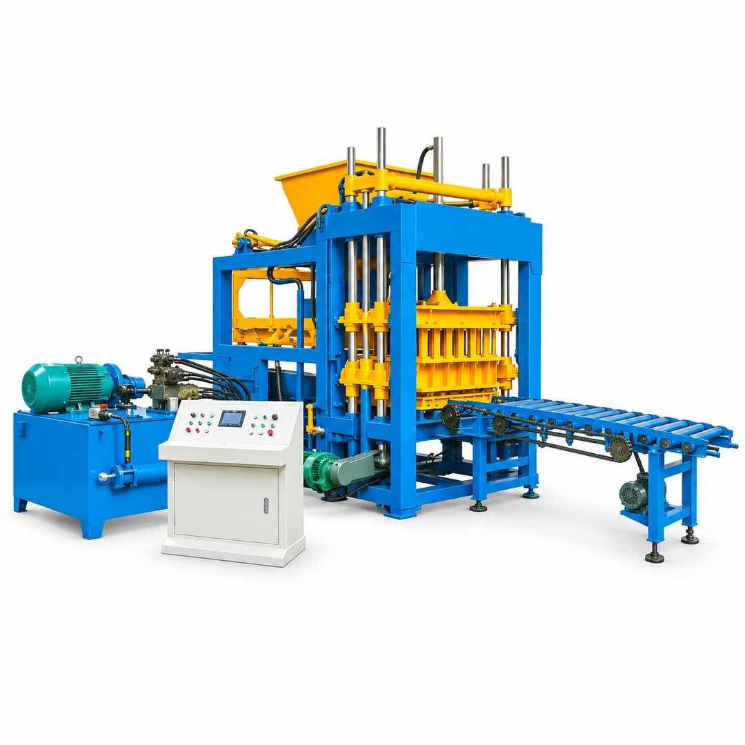 QT3-25, Automatic Block Production Line, অটোমেটিক ব্লক মেশিন, কংক্রিট ব্লক মেশিন, হোলো ব্লক মেশিন, পেভার ব্লক মেশিন, Taqwa Tech Engineering