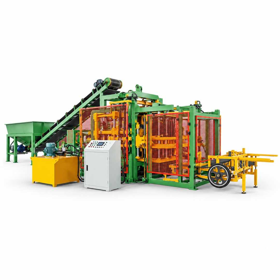 QT3-15, Automatic Block Production Line, অটোমেটিক ব্লক মেশিন, কংক্রিট ব্লক মেশিন, হোলো ব্লক মেশিন, পেভার ব্লক মেশিন, Taqwa Tech Engineering
